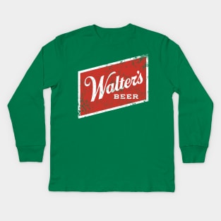 Walter's Beer Kids Long Sleeve T-Shirt